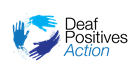 deaf positives action logo